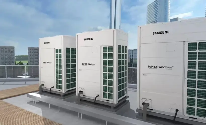 Sisteme de aer conditionat industrial VRF Samsung cu tehnologie AI